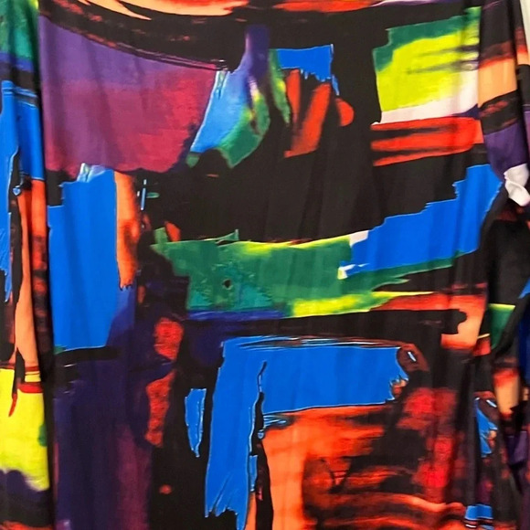 SHEIN Slayer Plus size Women Bodycon dress Fluid Print size 2XL - Picture 12 of 16